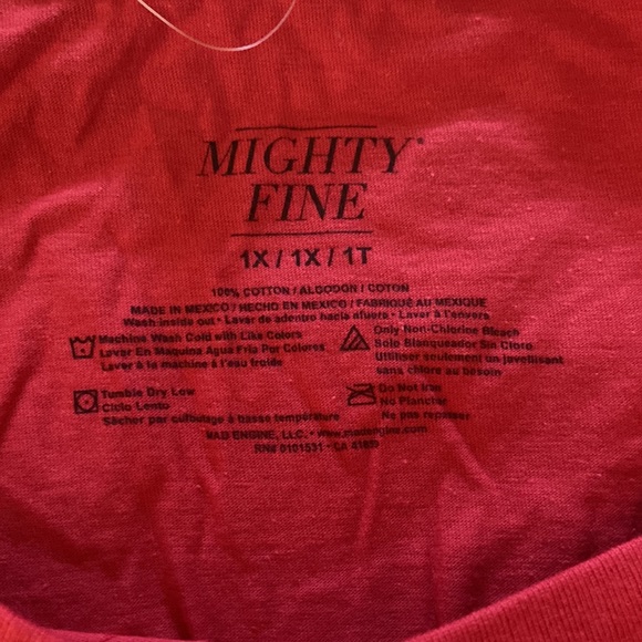 Woman’s T shirt brand new.  Mighty Fine - Picture 5 of 5
